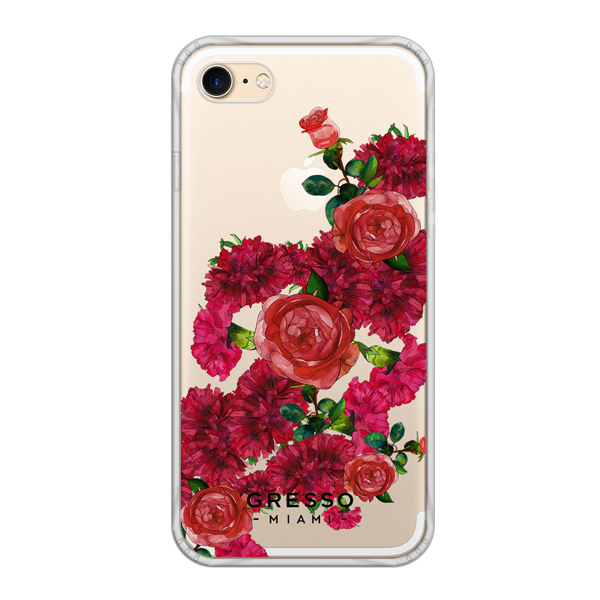 Противоударный чехол для iPhone 7. Коллекция Flower Power. Модель Moulin Rouge..