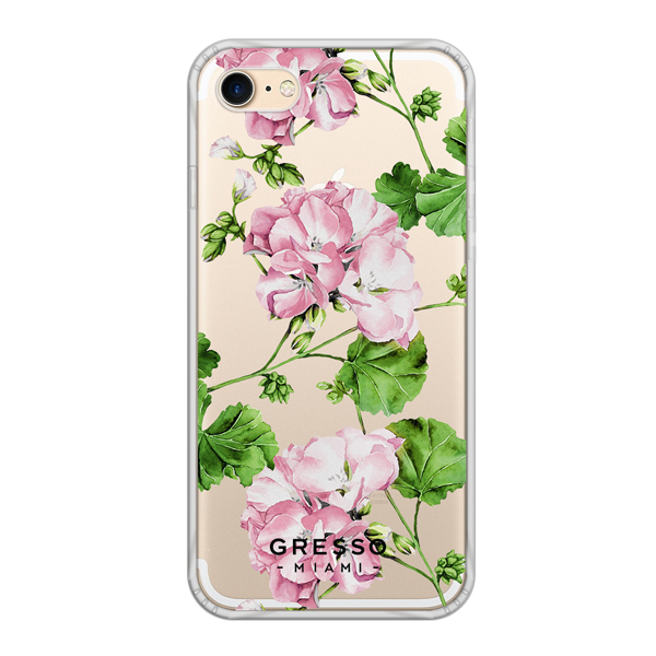 Противоударный чехол для iPhone 7. Коллекция Flower Power. Модель I Prefer Pink..