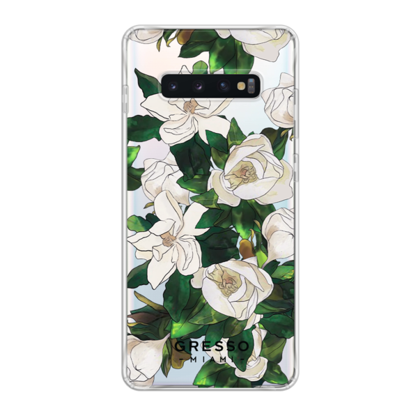 Противоударный чехол для Samsung Galaxy S10. Коллекция Flower Power. Модель Hollywood Blonde..