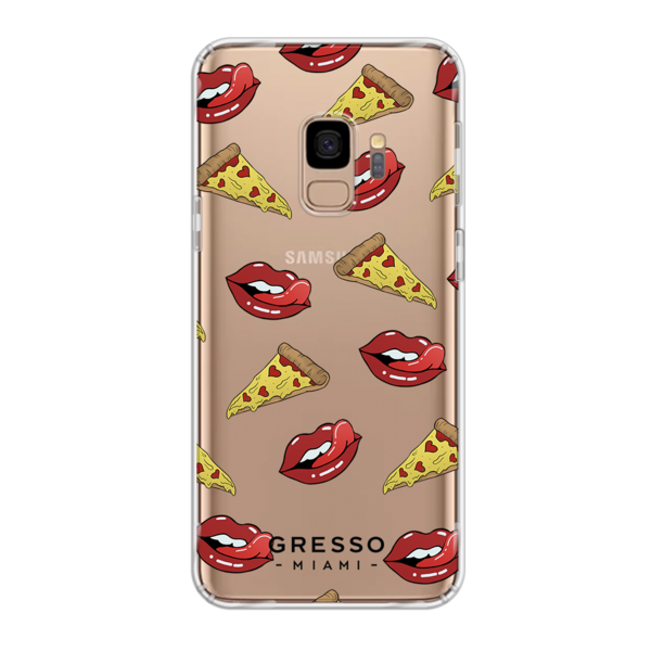 Противоударный чехол для Samsung Galaxy S9. Коллекция Because I'm Happy. Модель Pizzanista!..