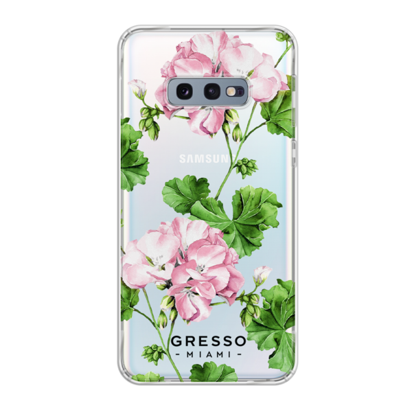 Противоударный чехол для Samsung Galaxy S10e. Коллекция Flower Power. Модель I Prefer Pink..