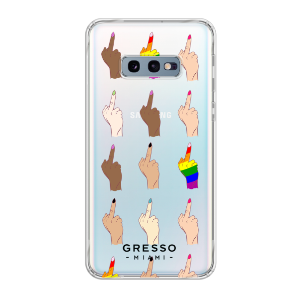 Противоударный чехол для Samsung Galaxy S10e. Коллекция No Limits. Модель Superstar..