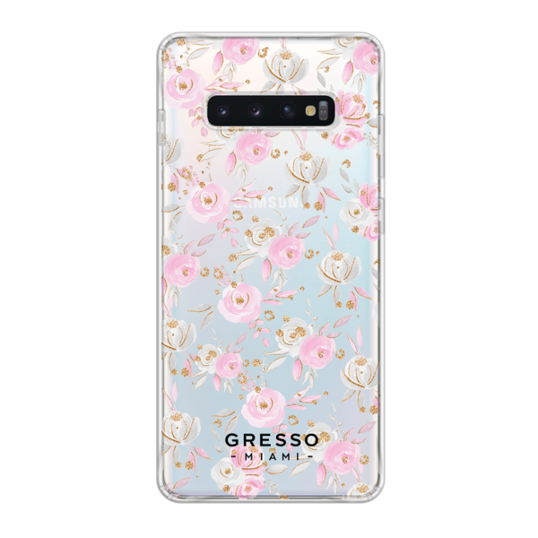 Противоударный чехол для Samsung Galaxy S10. Коллекция Bossa Nova. Модель Mademoiselle..