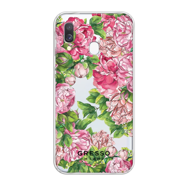 Противоударный чехол для Samsung Galaxy A40. Коллекция Flower Power. Модель It’s Pink P.M...