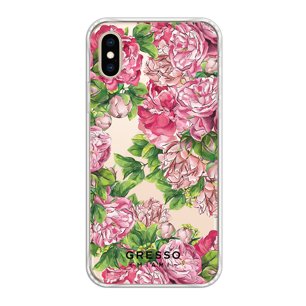 Противоударный чехол для iPhone XS Max. Коллекция Flower Power. Модель It’s Pink P.M...