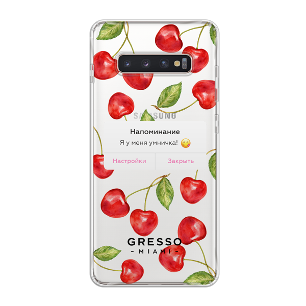 Противоударный чехол для Samsung Galaxy S10 Plus. Коллекция Tutti Frutti. Модель Baby Girl..