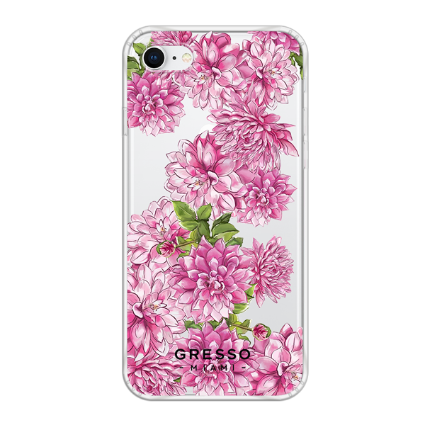 Противоударный чехол для iPhone 8. Коллекция Flower Power. Модель Pink Friday..