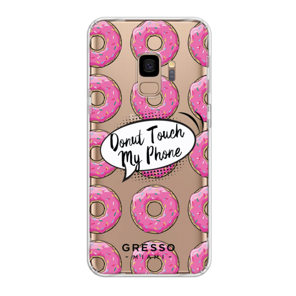 Противоударный чехол для Samsung Galaxy S9. Коллекция Because I'm Happy. Модель Donut Time!..