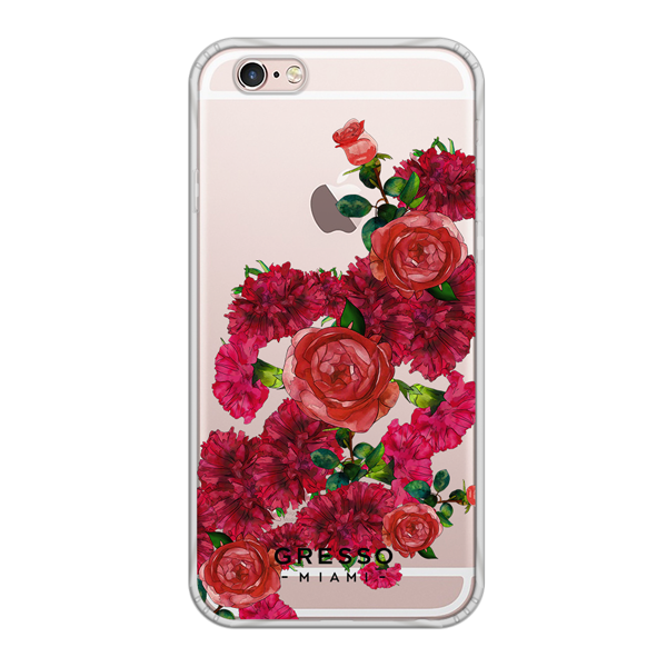 Противоударный чехол для iPhone 6/6S. Коллекция Flower Power. Модель Moulin Rouge..
