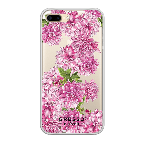 Противоударный чехол для iPhone 7 Plus. Коллекция Flower Power. Модель Pink Friday..