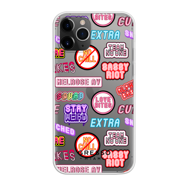 Противоударный чехол для iPhone 11 Pro. Коллекция Princesses Rule!. Модель Don’t Ever Stop!..