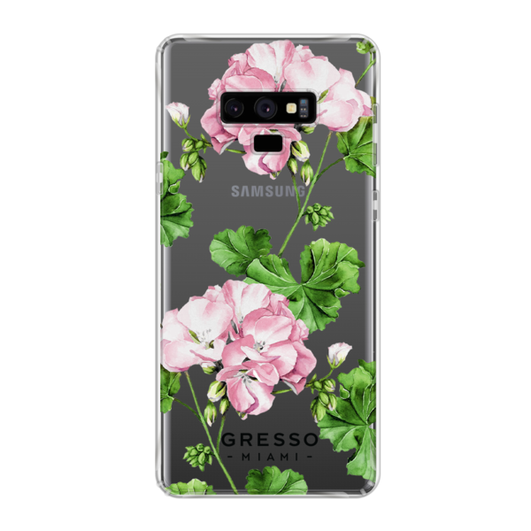Противоударный чехол для Samsung Galaxy Note 9. Коллекция Flower Power. Модель I Prefer Pink..