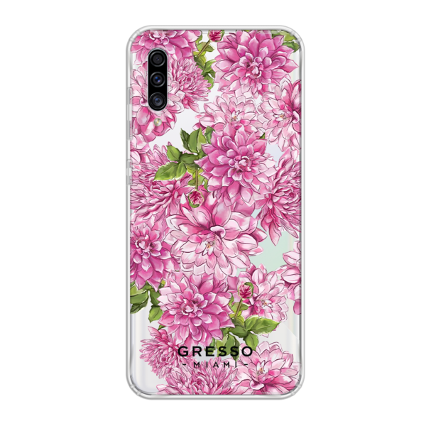 Противоударный чехол для Samsung Galaxy A50s. Коллекция Flower Power. Модель Pink Friday..