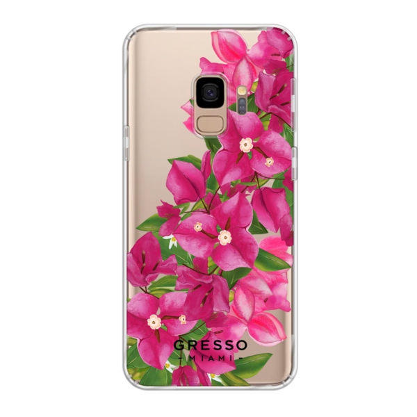 Противоударный чехол для Samsung Galaxy S9. Коллекция Flower Power. Модель Queen of the Road..