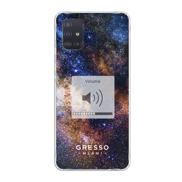 Противоударный чехол для Samsung Galaxy A51. Коллекция Give Me Space. Модель Orion..