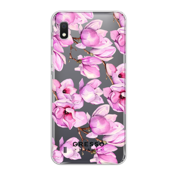 Противоударный чехол для Samsung Galaxy A10. Коллекция Flower Power. Модель The Power of Pink..