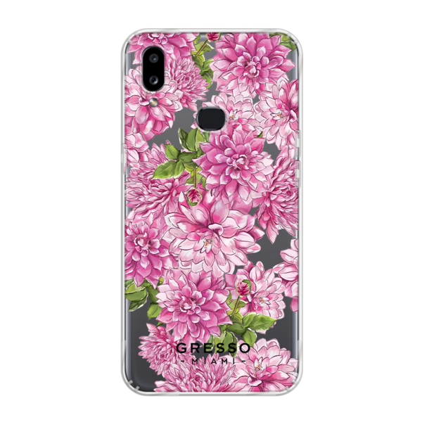 Противоударный чехол для Samsung Galaxy A10s. Коллекция Flower Power. Модель Pink Friday..