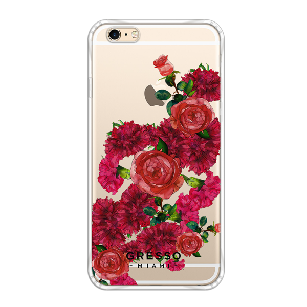 Противоударный чехол для iPhone 6 Plus/6S Plus. Коллекция Flower Power. Модель Moulin Rouge..