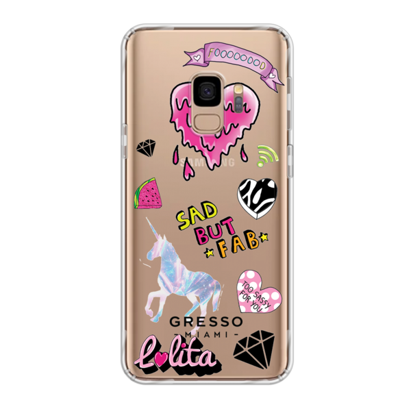 Противоударный чехол для Samsung Galaxy S9. Коллекция Princesses Rule!. Модель Lolita..