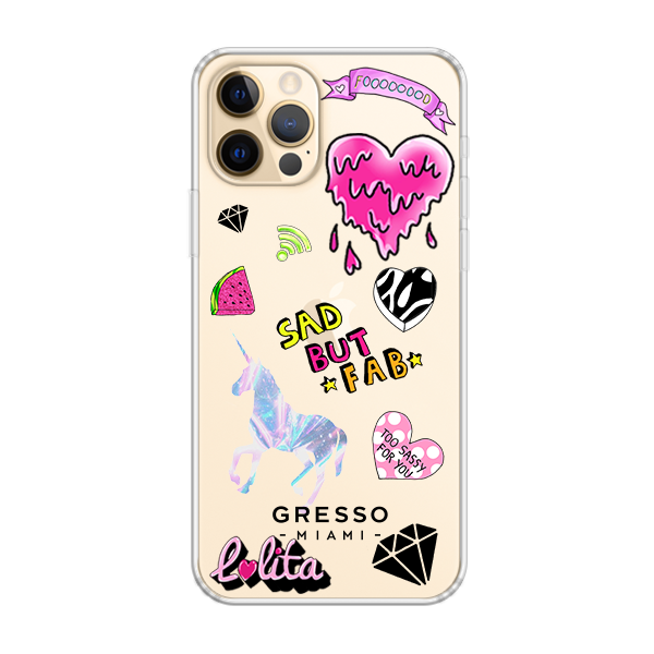 Противоударный чехол для  iPhone 12 Pro Max. Коллекция Princesses Rule!. Модель Lolita..