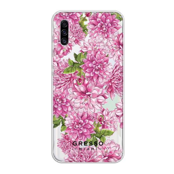 Противоударный чехол для Samsung Galaxy A30s. Коллекция Flower Power. Модель Pink Friday..