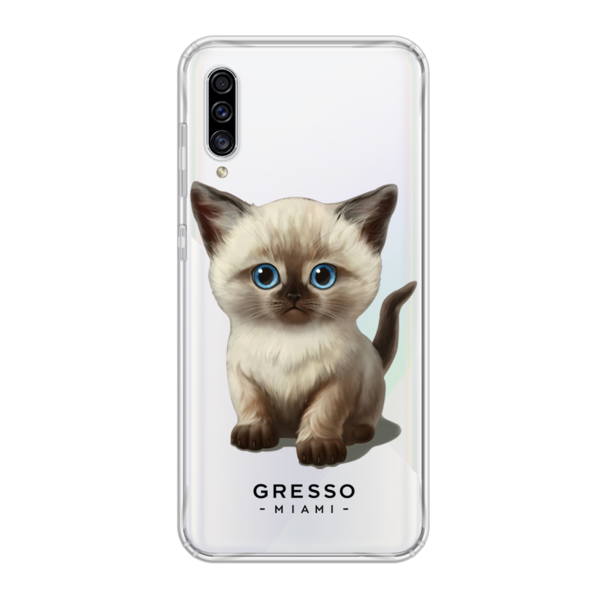 Противоударный чехол для Samsung Galaxy A50s. Коллекция Let’s Be Friends!. Модель Siamese Kitten..