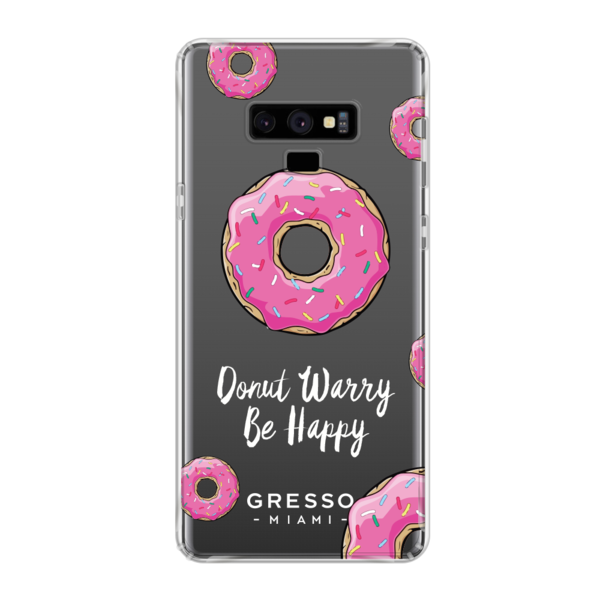 Противоударный чехол для Samsung Galaxy Note 9. Коллекция Because I'm Happy. Модель Donut Baby..