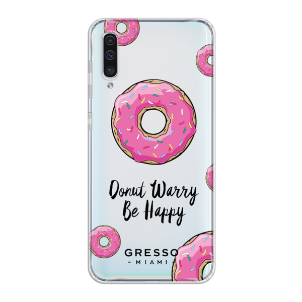 Противоударный чехол для Samsung Galaxy A50. Коллекция Because I'm Happy. Модель Donut Baby..