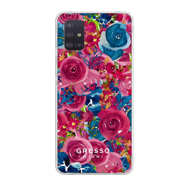 Противоударный чехол для Samsung Galaxy A51. Коллекция Bossa Nova. Модель La Vida Loca..