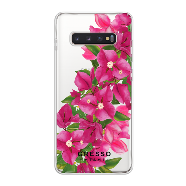 Противоударный чехол для Samsung Galaxy S10 Plus. Коллекция Flower Power. Модель Queen of the Road..