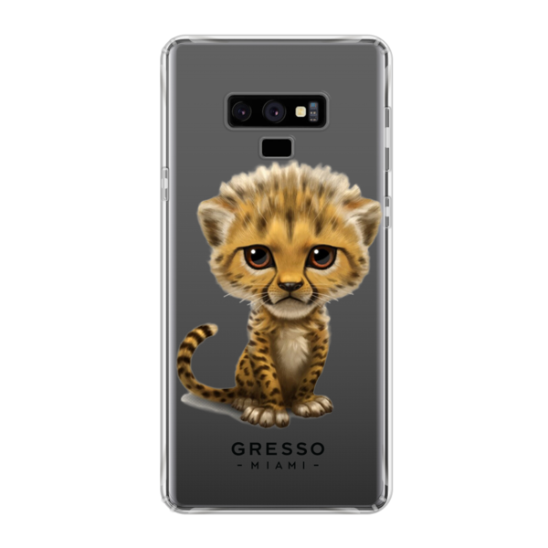 Противоударный чехол для Samsung Galaxy Note 9. Коллекция Let’s Be Friends!. Модель Cheetah..