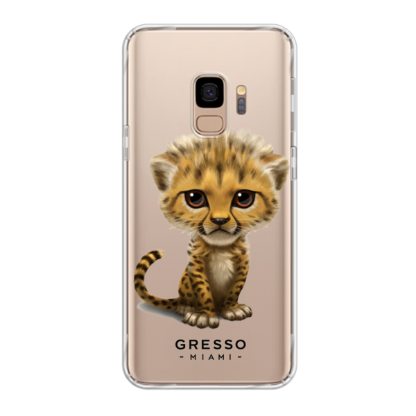 Противоударный чехол для Samsung Galaxy S9. Коллекция Let’s Be Friends!. Модель Cheetah..