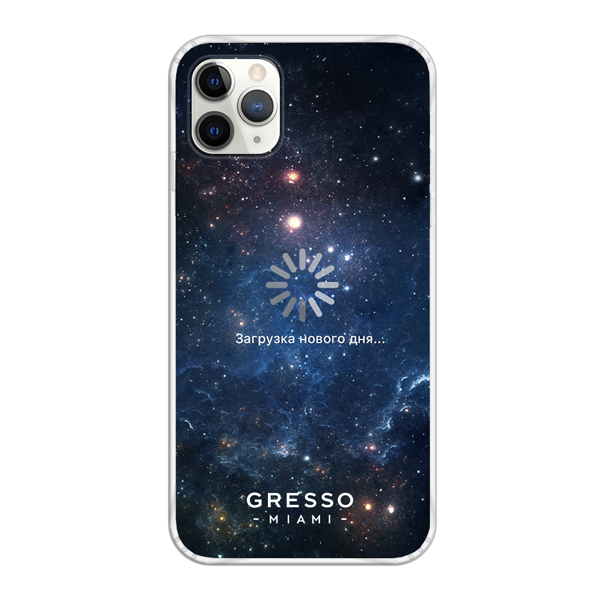 Противоударный чехол для iPhone 11 Pro Max. Коллекция Give Me Space. Модель Galaxy..