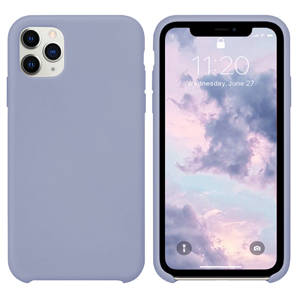 Противоударный чехол для iPhone 11 Pro. Alter Ego. Модель Lavender Gray..