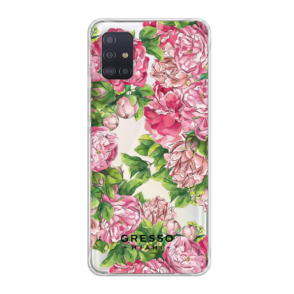 Противоударный чехол для Samsung Galaxy A51. Коллекция Flower Power. Модель It’s Pink P.M...