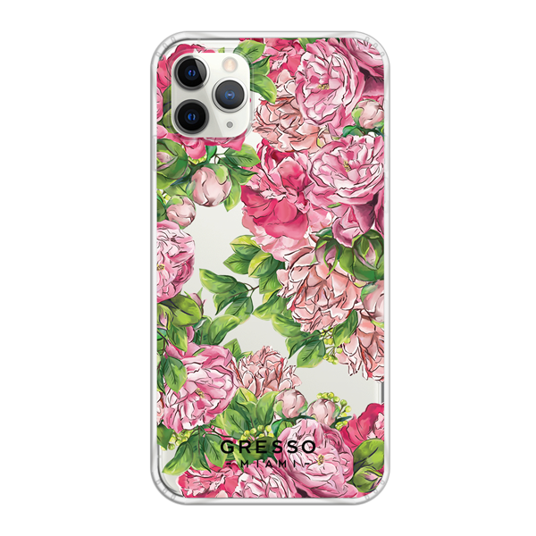 Противоударный чехол для iPhone 11 Pro Max. Коллекция Flower Power. Модель It’s Pink P.M...