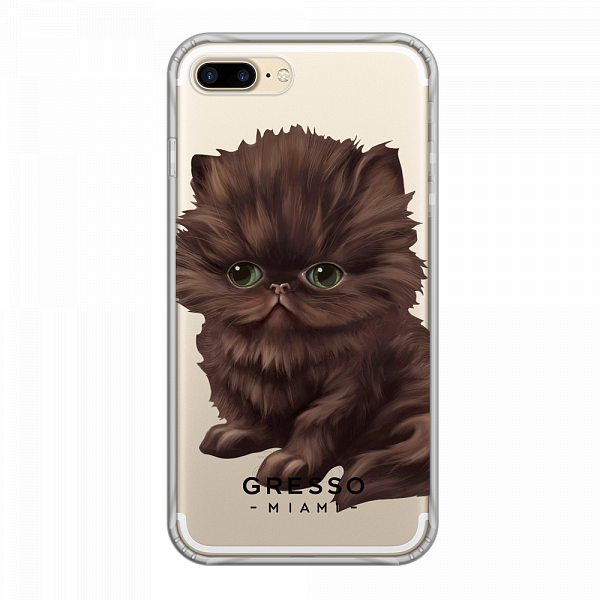 Противоударный чехол для iPhone 7 Plus. Коллекция Let’s Be Friends!. Модель Persian Kitten..