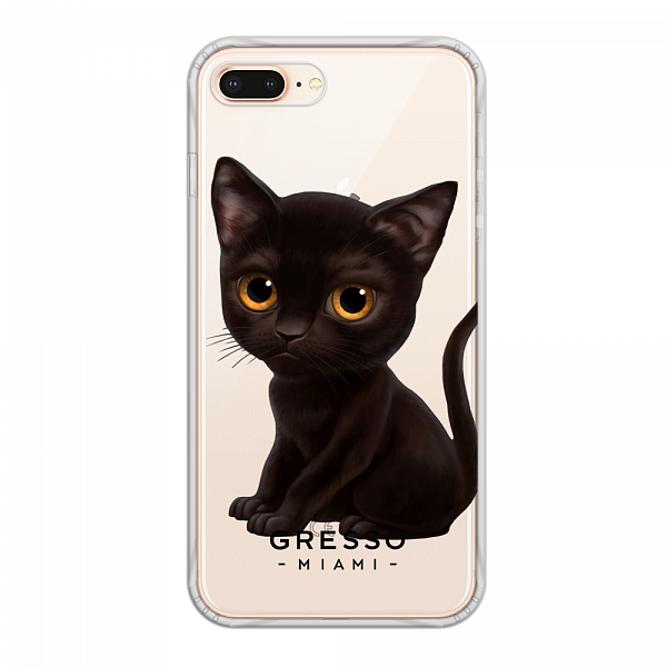 Противоударный чехол для iPhone 8 Plus. Коллекция Let’s Be Friends!. Модель Bombay Kitten..