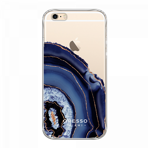 Противоударный чехол для iPhone 6 Plus/6S Plus. Коллекция Drama Queen. Модель Blue Agate..