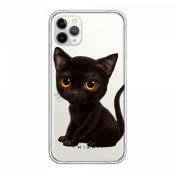 Противоударный чехол для iPhone 11 Pro Max. Коллекция Let’s Be Friends!. Модель Bombay Kitten..