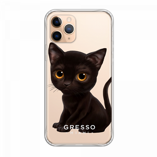 Противоударный чехол для iPhone 11 Pro. Коллекция Let’s Be Friends!. Модель Bombay Kitten..