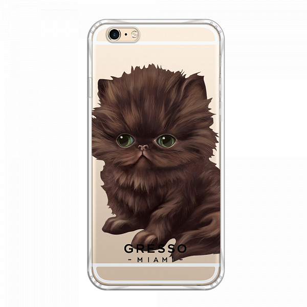 Противоударный чехол для iPhone 6 Plus/6S Plus. Коллекция Let’s Be Friends!. Модель Persian Kitten..